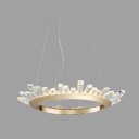 Loft Industry Modern - Crystall Sun Chandelier3